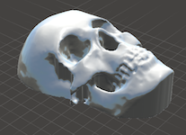 Skull pattern